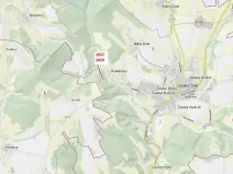 Dražba pozemku, Český Dub, 199 m2