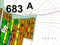 Dražba lesa, Vesce, 260 m2