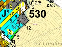 Dražba lesa, Milavče, 2102 m2