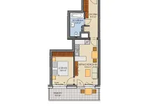 Prodej bytu 2+kk, Praha - Dolní Měcholupy, Honzíkova, 43 m2