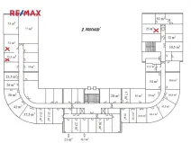 Pronájem kanceláře, Praha - Hloubětín, Nademlejnská, 77 m2