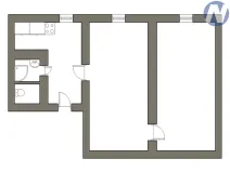 Pronájem bytu 2+1, Písek, Žižkova třída, 47 m2