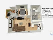 Prodej bytu 2+kk, Čelákovice, Tovární, 48 m2