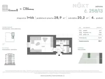 Prodej bytu 1+kk, Praha - Vysočany, Pod pekárnami, 29 m2
