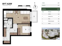 Prodej bytu 2+kk, Praha - Hostivař, U továren, 44 m2