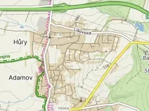 Prodej pozemku pro bydlení, Adamov, 757 m2