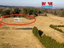 Prodej zahrady, Kunžak - Kaproun, 4664 m2