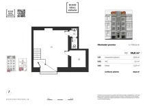 Prodej kanceláře, Praha - Vinohrady, U tržnice, 36 m2