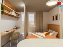 Prodej bytu 1+kk, Ostrava - Zábřeh, Čujkovova, 28 m2