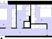 Prodej bytu 2+1, Brno, Plynárenská, 47 m2