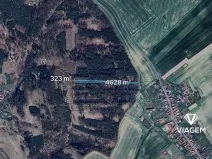 Prodej podílu lesa, Budětsko, 990 m2