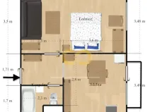 Prodej bytu 1+1, Větřní, Šumavská, 40 m2