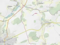 Dražba pozemku, Olešná, 783 m2