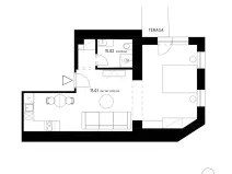Prodej bytu 2+kk, Špindlerův Mlýn, Vodárenská, 41 m2