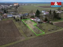 Prodej pozemku pro bydlení, Dub nad Moravou, 1279 m2