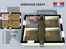 Prodej chaty, Držková, 61 m2