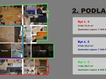 Prodej činžovního domu, Duchcov, Husova, 360 m2