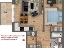 Pronájem bytu 2+kk, Praha - Horní Měcholupy, Hornoměcholupská, 56 m2