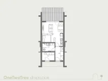 Prodej bytu 1+kk, Skuhrov, 34 m2