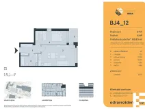 Prodej bytu 2+kk, Praha - Bohnice, Lodžská, 66 m2