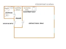 Pronájem bytu 1+kk, Brno, Lidická, 36 m2