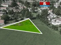 Prodej pozemku pro bydlení, Borovany - Vrcov, 1496 m2