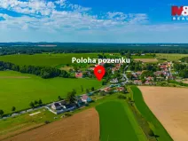 Prodej pozemku pro bydlení, Borovany - Vrcov, 1496 m2