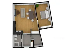 Pronájem bytu 2+kk, Beroun, Na Parkáně, 64 m2