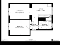 Pronájem bytu 2+1, Praha - Letňany, Vamberská, 54 m2
