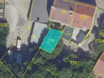 Dražba pozemku, Praha, 82 m2