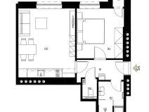 Prodej bytu 2+kk, Praha - Břevnov, Pod Drinopolem, 46 m2