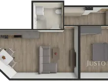 Pronájem bytu 2+kk, Bechyně, Soukenická, 39 m2