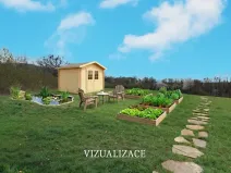 Prodej zahrady, Osíčko, 428 m2