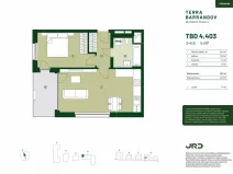 Prodej bytu 2+kk, Praha - Hlubočepy, Silurská, 53 m2