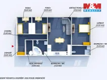 Prodej rodinného domu, Hrádek - Nová Huť, 95 m2