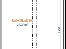 Pronájem kanceláře, Blansko, Na Brankách, 29 m2