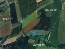 Prodej podílu pole, Újezd, 1251 m2