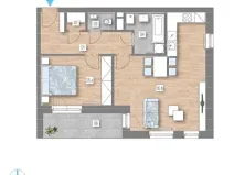 Prodej bytu 2+kk, Praha - Zličín, Strážovická, 58 m2