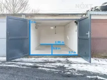 Pronájem garáže, Olomouc, 17 m2