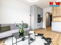 Pronájem bytu 1+kk, Kladno - Dubí, Ke křížku, 34 m2