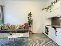 Pronájem bytu 1+kk, Praha - Vinohrady, Velehradská, 29 m2