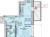 Pronájem bytu 1+kk, Brno, Křepelčí, 38 m2