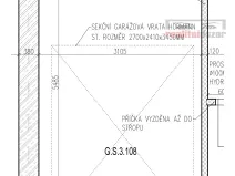 Pronájem garáže, Brno, Křepelčí, 17 m2