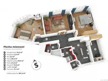 Prodej bytu 4+1, Kladno, Rooseveltova, 107 m2