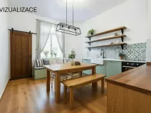 Prodej bytu 2+1, Praha - Nové Město, Na slupi, 69 m2