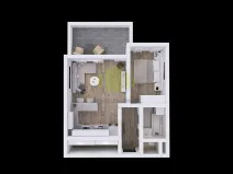 Pronájem bytu 2+kk, Olomouc, Topolová, 55 m2