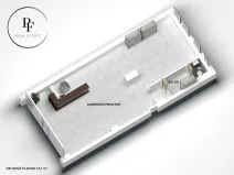 Pronájem obchodního prostoru, Praha - Holešovice, Ortenovo náměstí, 74 m2