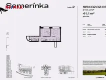 Prodej bytu 2+kk, Praha - Radlice, U Komína, 41 m2