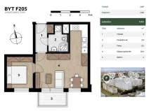 Prodej bytu 2+kk, Praha - Hostivař, U továren, 43 m2