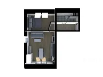 Pronájem bytu 2+kk, Písek, Bořivojova, 35 m2